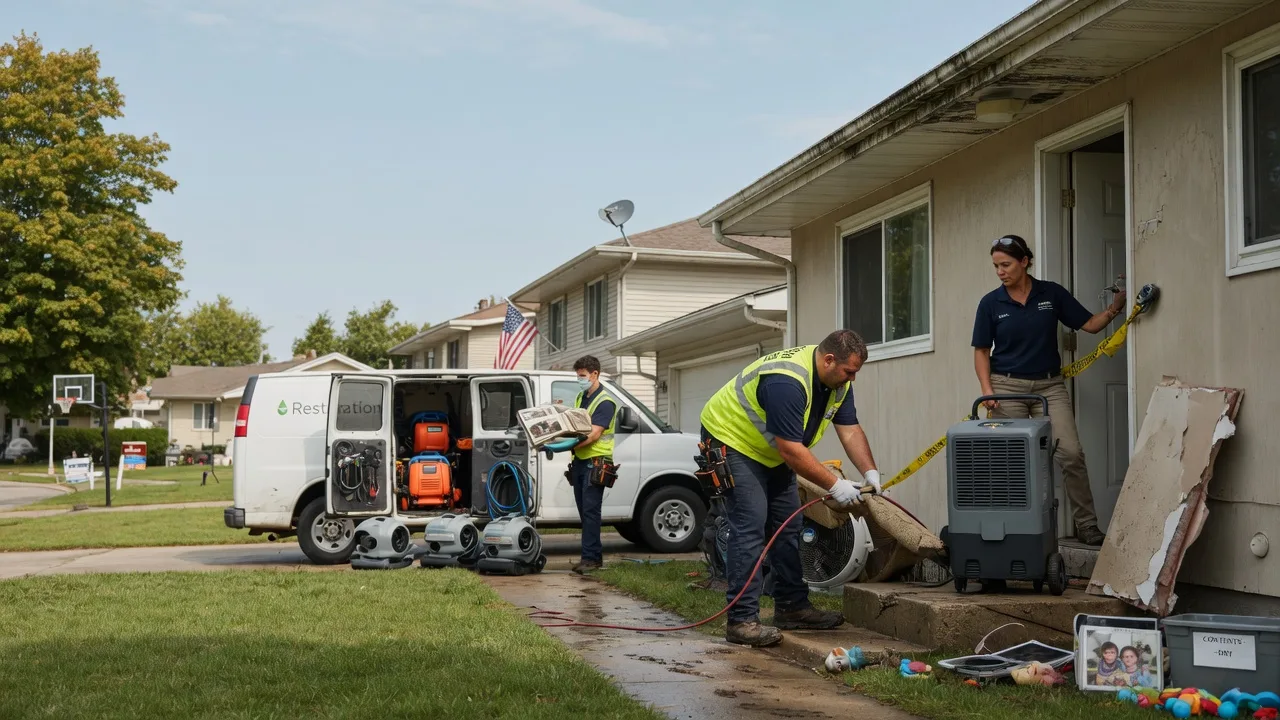 Water Damage Restoration in Headrick, OK near me